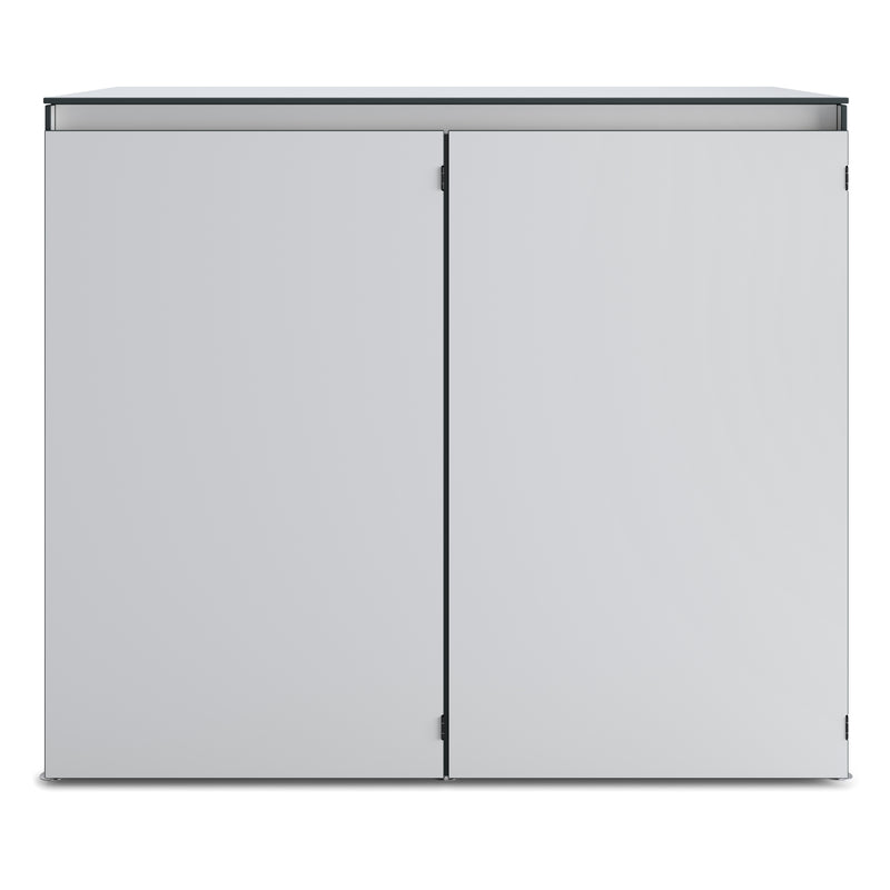Mülltonnenbox 2er 240L HPL | Hidea Duo | Wartungsfrei & Design