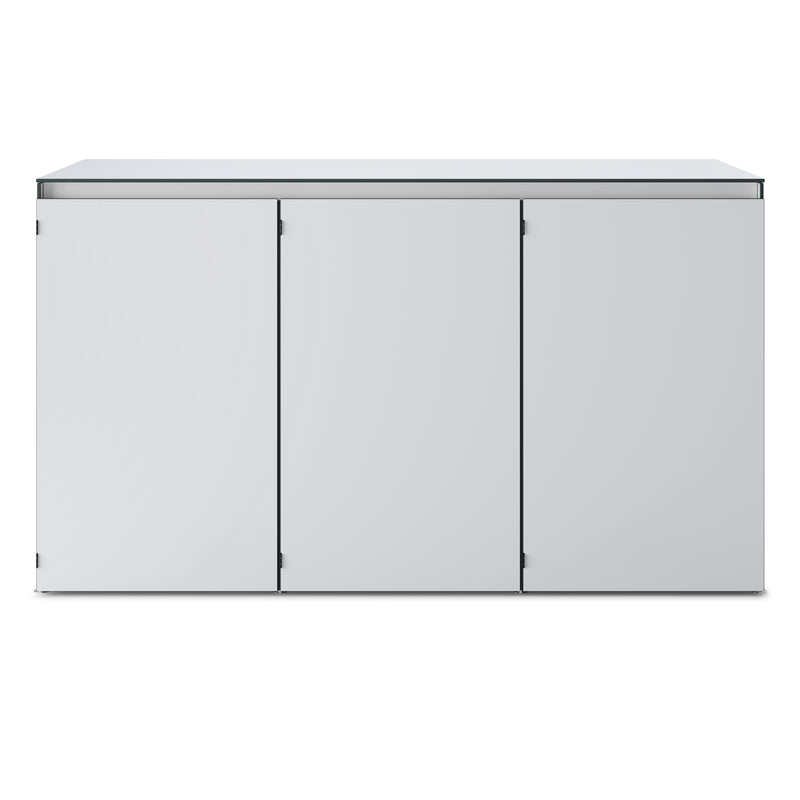 Mülltonnenbox 3er 240L HPL | Hidea Trio | Wartungsfrei & Premium